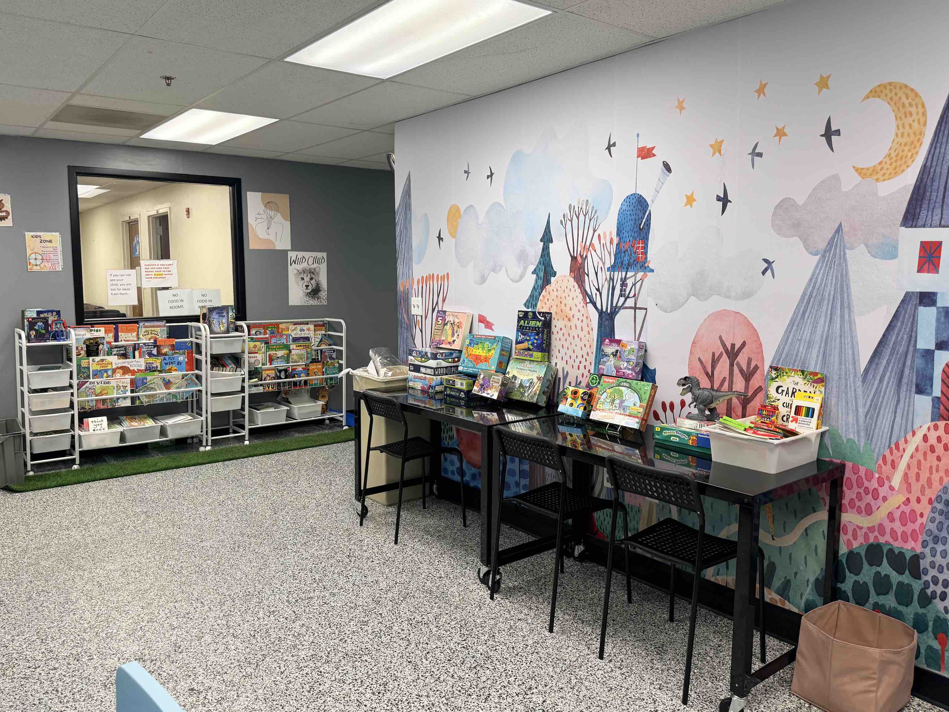 HALO Racine kids area