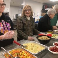 Kiwanis serving at HALO